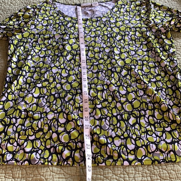 Kim Rogers Green Short Sleeve Top * 1X - Picture 8 of 10